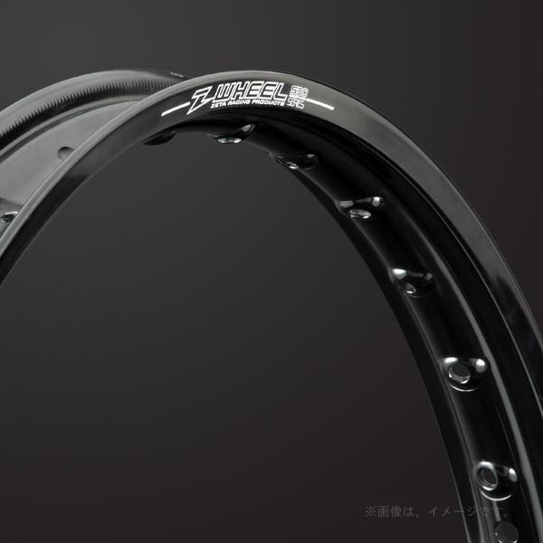 ZETA（ジータ） Z-WHEEL（Zウィール） S30リム　フロント ブラック(D7915)