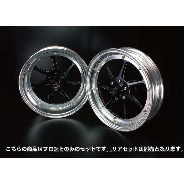 【K】Gクラフト（G-Craft）GROM用12インチフロントセット（ホイール：シルバー、スペーサー...