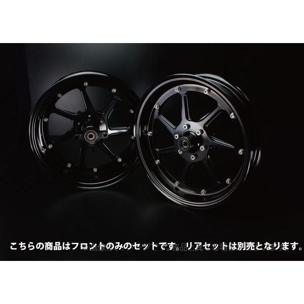 【K】Gクラフト（G-Craft）GROM用12インチフロントセット（ホイール：ブラック、スペーサー...