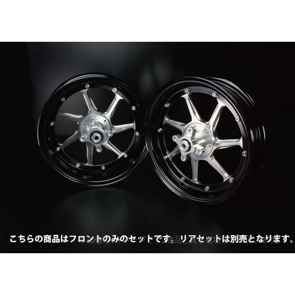 【K】Gクラフト（G-Craft）GROM用12インチフロントセット（ホイール：ブラック、スペーサー...