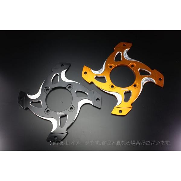 【K】Gクラフト（G-Craft）ホイールスペーサー　手裏剣タイプ　ツートン仕様　ブラック/汎用（3...