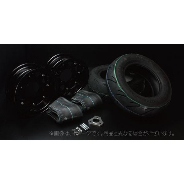 【K】Gクラフト（G-Craft）8インチワイドホイール入門キット 3.5-4.0　ブラック仕様（3...