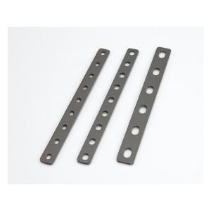キタコ（KITACO） ユニバーサルステー ストレート250mm(2.3mm厚)　M6ボルト用/9PLCS (0900-529-10001)｜e-net