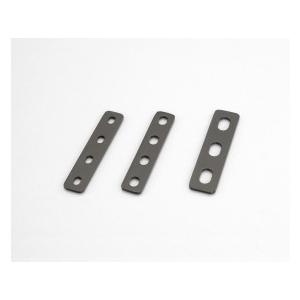 キタコ（KITACO） ユニバーサルステー ストレート100mm(2.3mm厚)　M10ボルト用/3PLCS (0900-529-10303)｜e-net