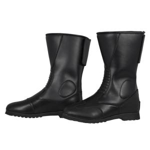 コミネ(KOMINE)K202 BACK ZIPPER BOOTS WIDE BLK 25｜ブラック/25｜e-net