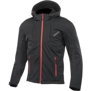 コミネ(KOMINE)JK-602 P S-SHELL S PARKA BK/レッド M｜ブラック/レッド /M｜e-net
