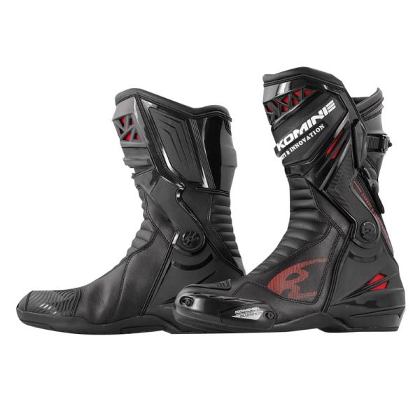 コミネ(KOMINE)BK-087 SUPREM RACING BOOTS BLK 25.0｜ブラッ...