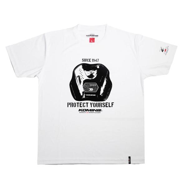 コミネ(KOMINE)JK-400 KOMITSHIRTS WHT-Protector 2XL｜ホワ...