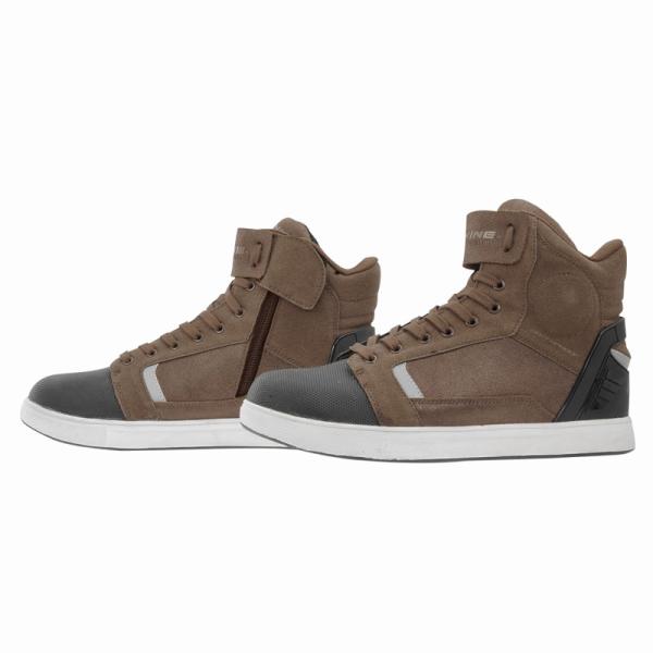 コミネ(KOMINE)BK-084 P WP RIDING SNEAKER BRW 24.5｜ブラウ...