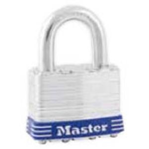 マスターロック(Master Lock)盗難防止用品 ラミネートスチール シリンダー式南京錠() 1JAD｜e-net