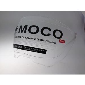 ライズ(RIDEZ) シュガーライズ レディースヘルメット MOCO用シールド クリア｜e-net