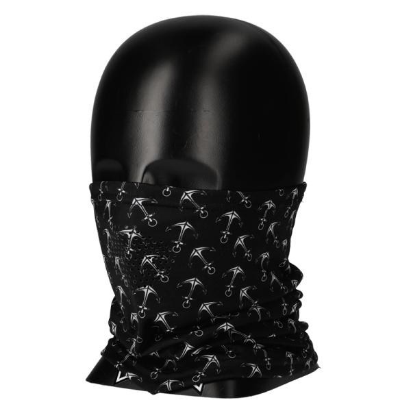 【K】ライズ(RIDEZ) PIPES（パイプス） ネックウォーマー ブラック ANCHOR PNW...