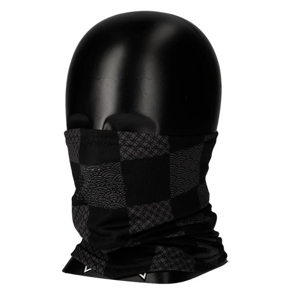 【K】ライズ(RIDEZ) PIPES（パイプス） ネックウォーマー ブラック CHECK PNW-...