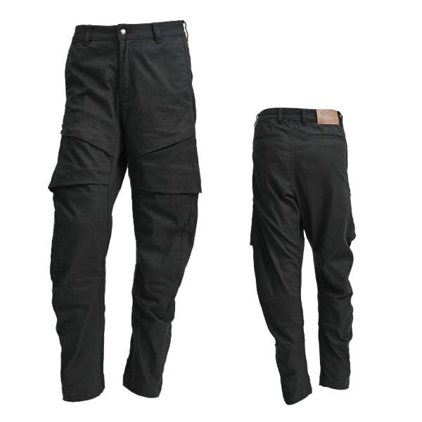 【在庫有】ライズ(RIDEZ) ｜バイク用｜プロテクター付｜ワイドシルエット｜ストレッチ カーゴ パ...