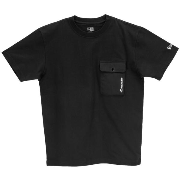 RSタイチ｜NEU008BK01L｜S/S COTTON POCKET TEE｜ブラック/L