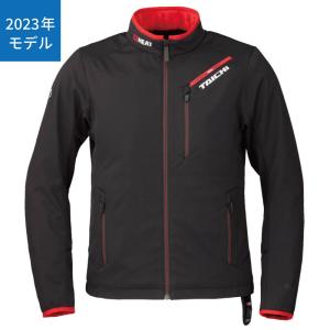 RSタイチ e-HEAT インナージャケット RSU637｜ブラック/レッド/3XL｜e-net