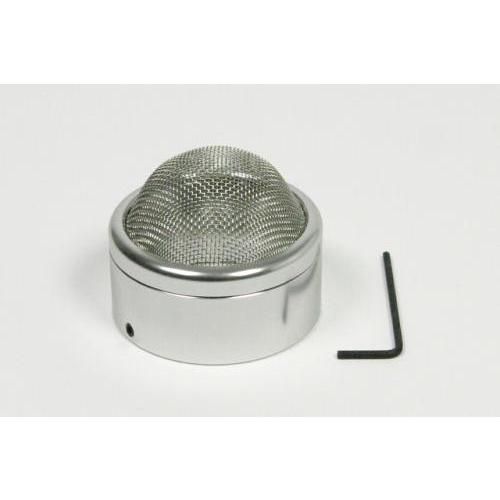 SP武川（タケガワ）ビレットエアファンネル(取付径43mm)(シルバー/ネット付き) (03-01-...