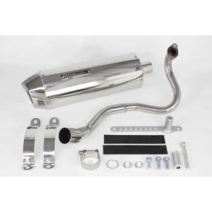 K】SP武川（タケガワ）パワーサイレントオーバルマフラー Dio110 (JF31