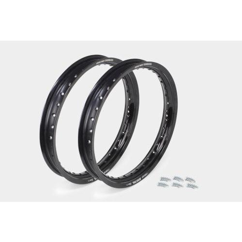 SP武川（タケガワ） EXCEL社製17インチアルミワイドホイールリムキット(前後1.85) スーパ...