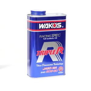 【在庫有】WAKO'S ワコーズ（和光ケミカル） TR トリプルアール TR-60 エンジンオイル  20W-60 1L E320｜e-net