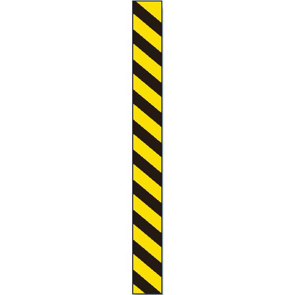 トラクション 反射 コーナー用クッション 100mm幅 1m テープタイプ 危険表示 衝突防止 安全...