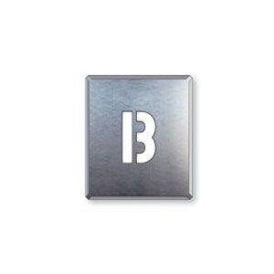 駐車場 路面表示 吹付用プレート『B』吹き付け マーキング ステンシル 型板 アルファベット 表示 ...