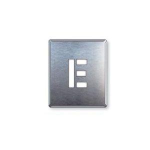 駐車場 路面表示 吹付用プレート『E』吹き付け マーキング ステンシル 型板 アルファベット 表示 ...