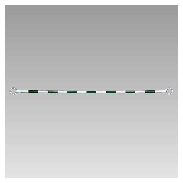 コーンバー パイロン 駐車場 2000mm 緑白 反射式 学校 病院 施設 屋内外 誘導 案内 カラ...