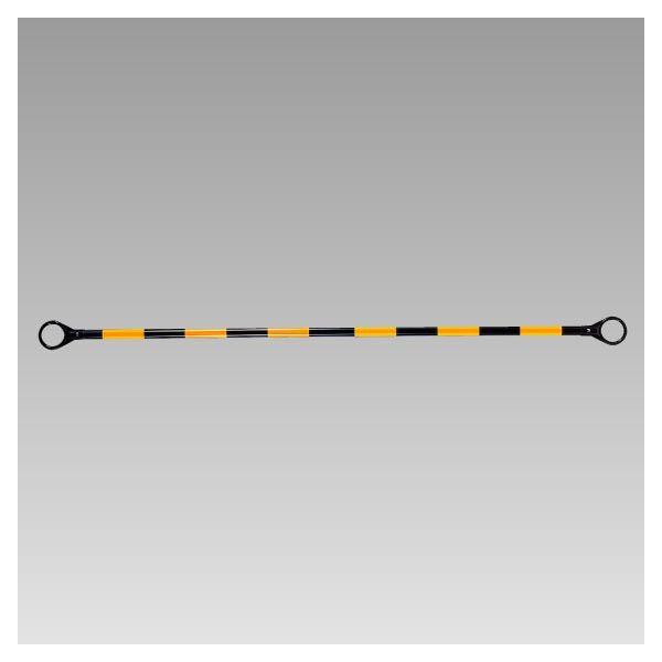 コーンバー パイロン 駐車場 2000mm 黄黒 反射式 学校 病院 施設 屋内外 誘導 案内 カラ...