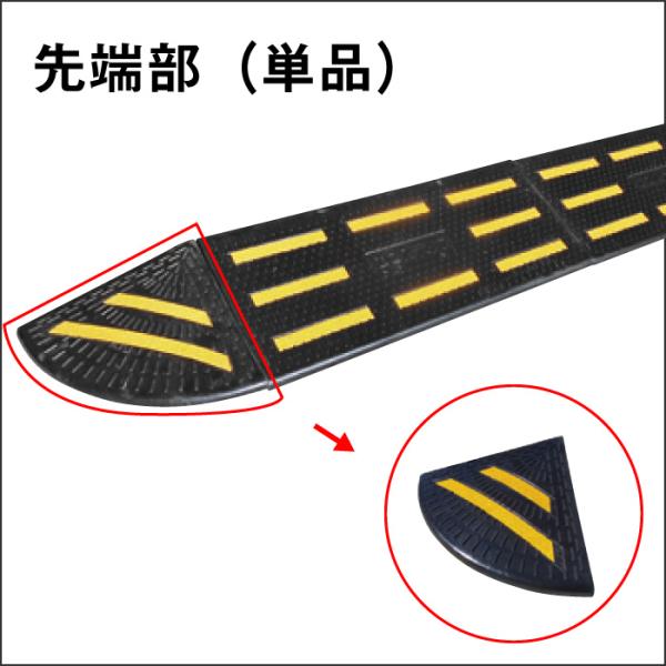段差プレート エコステップ 先端部分　駐車場 ガレージ 段差 sa-EST-02R