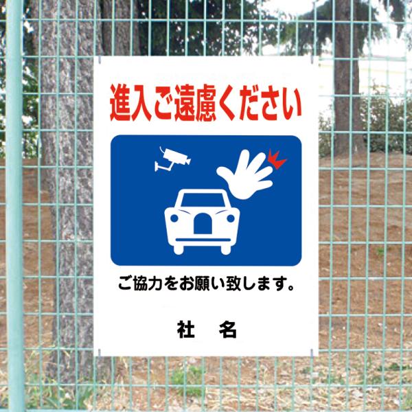 進入ご遠慮ください 看板 ご協力お願いサイン 侵入禁止 H60×W45cm gky-10