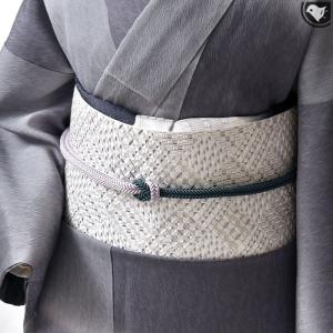 名古屋帯 新品仕立済 正絹 岡重 結城紬 象更紗模様 名古屋帯 新品 仕立て上がり h2824 名古屋帯 新品仕立済 正絹 岡重 結城紬 象更紗模様 新品 仕立て上がり