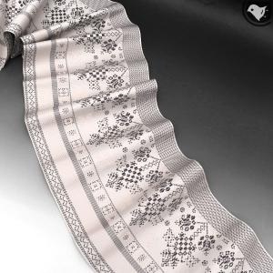 博多帯 名門 協和織 謹製 幾何学文様 本場筑前博多織