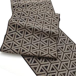 別注 博多織 老舗 協和織 謹製 毘沙門亀甲 金印 八寸