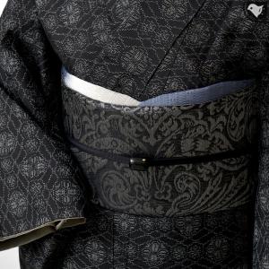 本袋帯 西陣織 名門 おび工房たなか ペルシャ更紗文 オールシーズン帯 正絹 日本製｜e-obiya