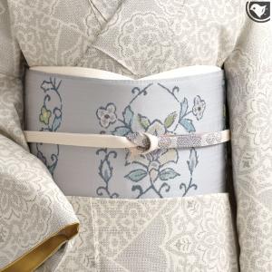 平和屋着物●極上　しょうざん謹製　六通柄袋帯　花唐草　金糸　逸品　DZAB5061kh6 平和屋着物○極上 しょうざん謹製 六通柄袋帯 花唐草 金糸 逸品