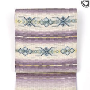 袋帯 工房 真南風 本場琉球読谷山 花織 手花...の詳細画像1