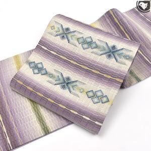 袋帯 工房 真南風 本場琉球読谷山 花織 手花...の詳細画像3