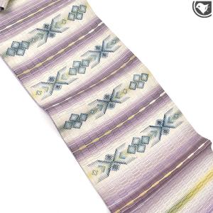 袋帯 工房 真南風 本場琉球読谷山 花織 手花...の詳細画像4