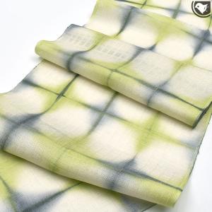 桐生絞 泉織物 謹製 紬地 九寸 名古屋帯 日...の詳細画像5