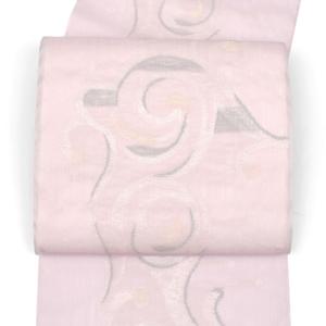 (単衣/夏) 帯屋捨松 謹製 波彩文 九寸 名...の詳細画像1