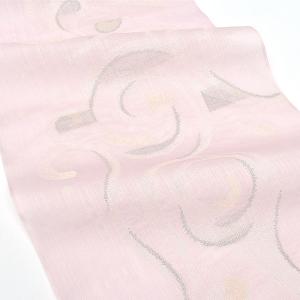 (単衣/夏) 帯屋捨松 謹製 波彩文 九寸 名...の詳細画像5