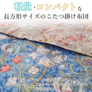 西川 長方形 こたつ掛布団 洗える 200×2...の詳細画像1
