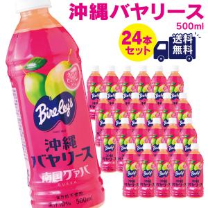 沖縄バヤリース　グァバ 果汁10％　500ml×24本（送料無料）