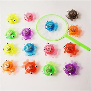 水に浮くすくい用おもちゃ ピカピカ光る金魚 約...の詳細画像1