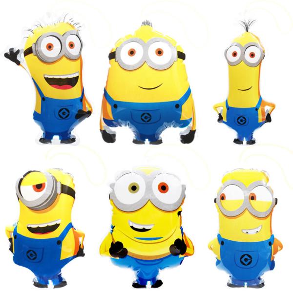 ビニールヨーヨー　ミニオンズ人形エアーヨーヨー　22個+予備2個 / 水のおもちゃつり 釣り お祭り...