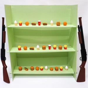 本格的射的銃(コルク玉100個付) [お祭り・縁日]/ 動画有 : 販促