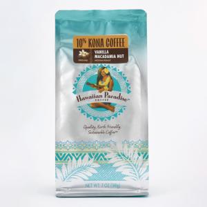 ハワイアンパラダイスコーヒー 10％コナ バニラマカダミア | ハワイ土産 ハワイのお取り寄せ ハワイ お土産 みやげ プレゼント ブランド｜e-omiyage