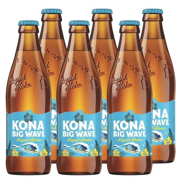 ハワイ お土産 お酒 コナビール ビッグウェーブ6本セット1セット(6本)｜ビール ハワイ土産 輸入...