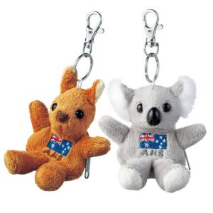 オーストラリア お土産 コアラ・カンガルー コインケース2個セット｜ポーチ・バッグ